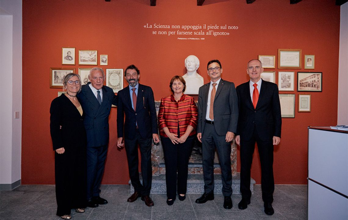De izquierda a derecha: Silvia Misiti, Arturo Licenziati, Michele Foletti, Marina Carobbio Guscetti, Raffaele De Rosa, Roberto Badaracco